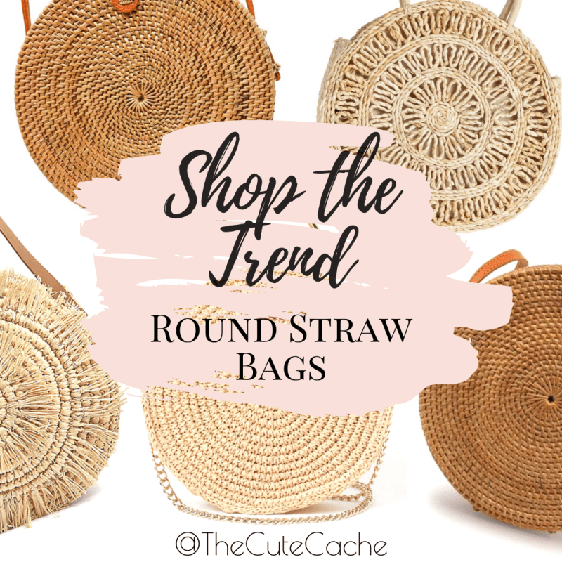 Shop the Trend: Round Straw Bags for Summer