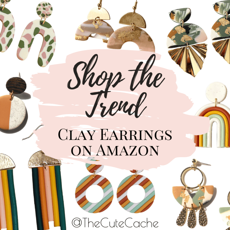 Shop the Trend: Clay Earrings